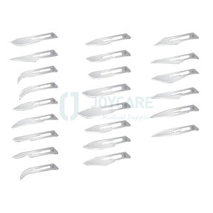 Operador médico de aço carbono descartável para cirurgia hospitalar, faca cirúrgica 10-36 de aço inoxidável, bisturi de lâmina cirúrgica estéril CE ISO - Product Image 6