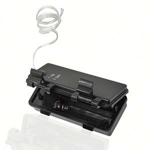 กล่องแบตเตอรี่2AA กันน้ำพร้อมสายตะกั่วเคสพลาสติกใสมีช่องเสียบ2ช่อง1.5V UM-3แบตเตอรี่ขนาด AA - Product Image 4