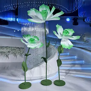 Wedding Large-Scale Handmade Pleated Paper Flowers Wedding welcome Area Stage Road Guidance Background Decoration Props