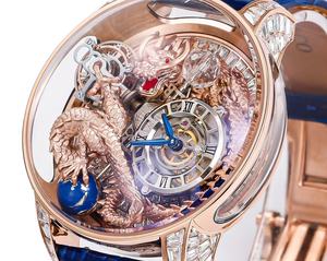 ساعة أوتوماتيكية ميكانيكية عالية الجودة للرجال من Jacob Dragon مزودة بقرص للغوص وقطعة فنية تتميز بميزات التنبيه والغطاس - Product Image 5