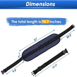 Correa de sujeción médica para ancianos discapacitados para evitar resbalones, cinturón de cuidado del paciente, cinturón de seguridad para silla de ruedas - Product Image 3