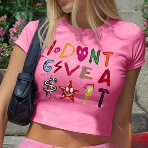Weetiotio Y2K - Camisetas Cortas de Verano para Mujer, Estilo Gráfico Grunge de Hadas, Camisetas Cortas para Adolescentes - Product Image 2