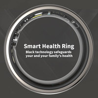 Anneau intelligent M09 5ATM IP68, suivi de la santé, fréquence cardiaque, HRV, oxygène sanguin, suivi du sommeil, 128 modes sportifs, 5 modes sportifs GPS