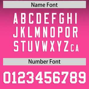 Camiseta de Fútbol Americano Personalizada con Degradado Negro y Rosa para Exteriores - Product Image 4