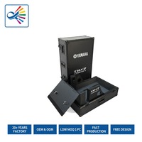 Flight case compact personnalisé DM7 pour console de mixage Yamaha avec compartiment Doghouse - OEM