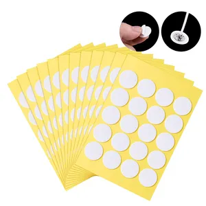 Candle Wick Dots 20mm Heat Resistance Adhere Steady Double Sided Candle Wick Stickers for Candle Making