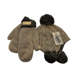 Garantie de qualité POM POM Sweet Honey Beanie Style décontracté Patch en cuir Méthode d'impression Earflap - Product Image 1
