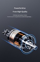 Alat Pencuci Tekanan Tinggi Tanpa Kabel 6MPa 21V 300W Baterai Lithium Portabel dengan Selang 5m DIY Nozzle 2.0mm untuk Pembersihan Mobil