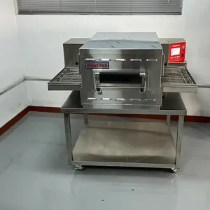 220 Voltage Medium Conveyor Pizza Oven 300 Degree "Hot Air" Commercial Pizza Ovens For Pizza Restaurant