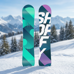 Snowboard Completo in Legno 159cm per Sport Invernali, Costruzione Sandwich Cap per Gare - Product Image 2