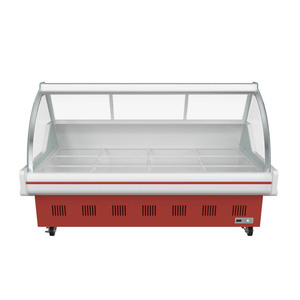 Réfrigérateur commercial de 2,5 m, vitrine alimentaire, portes en verre <span class=keywords><strong>économique</strong></span>s, réfrigérateur à vendre - Product Image 2