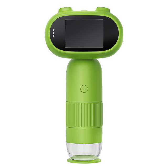 2 Inch Screen USB Pocket Stereo/Electron Microscope Camera 8 LED Lights Adjustable Brightness 500/1000x Magnification Manual