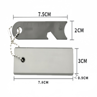 Kit de démarrage de feu multifonctionnel portable CZFIT, tige de magnésium durable et étanche, outil de démarrage de feu pour la nature sauvage
