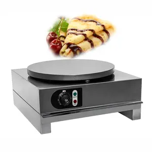 Innovative Technologie Edelstahl-Eierrollenmaschine Crepe-Kuchenmaschine Pfannkuchenherstellung Bäcker Roti Kuchen Pizza Backofen