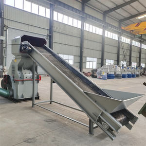 コンベアベルト供給工業用ハンマーブレード木材クラッシャー小型おがくずグラインダー - Product Image 3