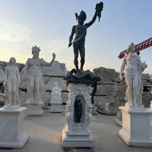 Lớn ngoài trời truyền thống Đồng và đồng bức tượng của Perseus và Medusa với Lost-Wax đúc - Product Image 1