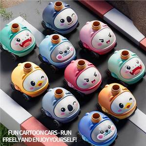 Nouveau lanceur de ballons en latex à pression manuelle en forme d'animal de dessin animé, jouet de voiture aérodynamique, cadeau d'Halloween et de Noël pour enfants - Product Image 6