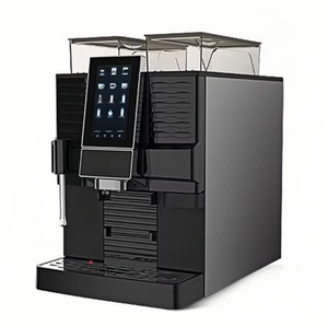 Cafetera Automática Pequeña Comercial con Función de Molienda y Espumado, Cafetera Espresso Inteligente para el Hogar - Product Image 3