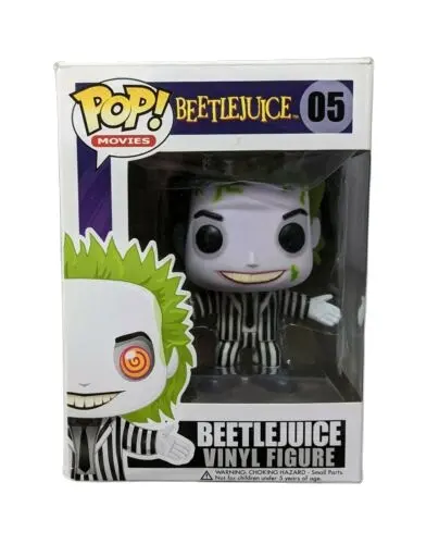 NEW! POP #05 Beetlejuice with box Vinyl Action Figures Model Toys for Children gift