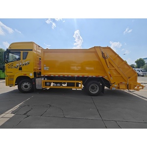 Cheap Garbage <b>Compactor</b> Truck 4x2 FAW Compression Garbage Truck Refuse <b>Trash</b> Collection Vehicle - Product Image 4