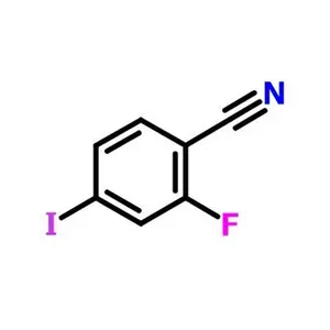 Benzonitrile, 2-fluoro-4-iodo- CAS:137553-42-5