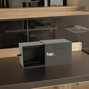 Tùy chỉnh sang trọng lớn hình vuông màu trắng đóng gói quà tặng thẻ cứng nhắc hộp với sáp tráng giấy - Product Image 4