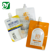 Pochette personnalisée pour crème visage avec bec verseur 150ml 200ml, emballage gel, sac plastique