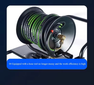 Máquina de limpieza de drenajes de alta presión a gasolina, <span class=keywords><strong>la</strong></span> más vendida, para control de máquinas, limpieza de alcantarillado y lavado de coches. - Product Image 3