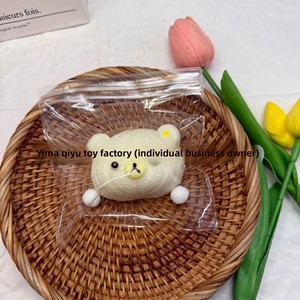 ตุ๊กตาหมีถักนิตติ้ง หัวกระต่าย บีบแล้วคืนตัวช้า ของเล่นคลายเครียดสุดฮิต ของเล่นน่ารักสำหรับไลฟ์สด <span class=keywords><strong>TikTok</strong></span> ของอินฟลูเอนเซอร์ ของเล่นน่ารักสำหรับทุกเพศ - Product Image 2