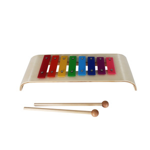 Glockenspiel en métal arc-en-ciel à 8 tons, Xylophone, Instrument de percussion Orff pour enfants, Jouet musical éducatif précoce pour enfants - Product Image 6