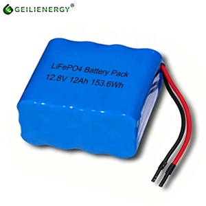 Deep Cycle 12.8V 12Ah LiFePO4 Battery Pack 12V Lithium Iron Phosphate Battery for Solar Street Light UPS &amp; Lead Acid Replacement - Product Image 4