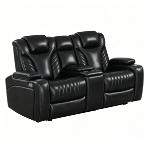 Sofá Reclinable Eléctrico de Cuero Moderno y Convertible con Reposacabezas, Precio de Fábrica, para Muebles del Hogar - Product Image 6
