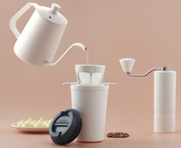 Vente flash : Coffrets à café et à thé, design fonctionnel, kit de café à infusion manuelle avec coffrets à café et à thé, ensemble de machine à café