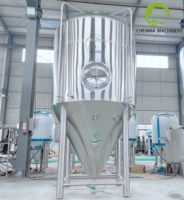 Fermenteur à bière conique isolé en acier inoxydable de 5000 L, cuve de fermentation pour brasserie artisanale