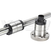 Eje de precisión personalizado con ranuras de 15 mm, 20 mm, 25 mm, 30 mm, de acero endurecido para movimiento lineal en maquinaria