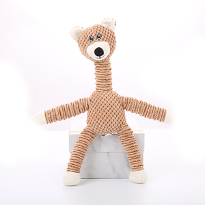 Jouet en peluche pour chien à pattes longues avec sonnette - Product Image 4