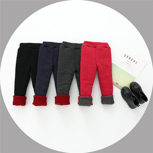 Lot de vêtements pour enfants : Leggings en fourrure pour filles, style urbain, provenant du marché de gros - Product Image 4