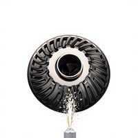 Nouveau modèle phare : Fontaine à étincelles romantique d'extérieur en fer, à flammes réglables, design coupe-vent, gadget idéal pour les mariages à la plage