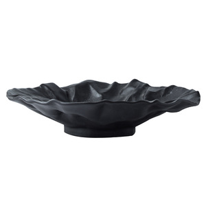 Plato <span class=keywords><strong>de</strong></span> Cerámica Blanco Texturizado, con Borde Ondulado Irregular, para Servir <span class=keywords><strong>Tapas</strong></span>, Postres, en Casa, Restaurantes, Catering y Fiestas - Product Image 6