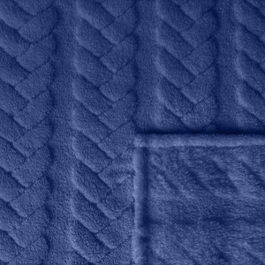 Manta de Sherpa Jacquard 3D, Poliéster Reciclado, Suave y Cálida, Venta al Por Mayor, Fábrica GRS - Product Image 2