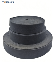Sangle en aramide 38*1,8 mm ignifuge, résistante à la chaleur et anti-coupure pour harnais de sécurité incendie et charge industrielle