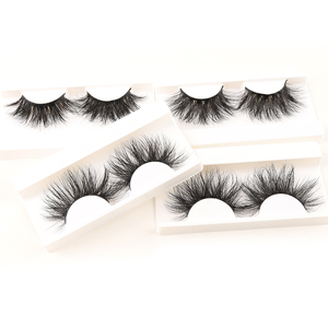 En gros De Vison De Sibérie Faux Cils 25 MM 3D Vison Cils Avec Cils <span class=keywords><strong>Paquet</strong></span> Personnalisé - Product Image 2