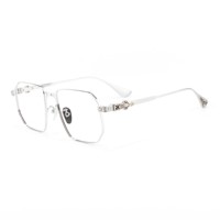 Vente en gros de lunettes de vue multifocales géométriques irrégulières pour hommes et femmes, nouveau design, verres personnalisés, montures avec logo, usine de Shenzhen