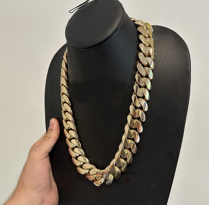 Hip Hop Jewelry Chain 14k 25MM 24 