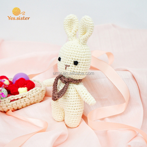 Amigurumi Crochet Bé Đồ Chơi Thú Nhồi Bông Handmade Búp Bê <span class=keywords><strong>Mini</strong></span> Phục Sinh <span class=keywords><strong>Bunny</strong></span> <span class=keywords><strong>Rabbit</strong></span> - Product Image 5