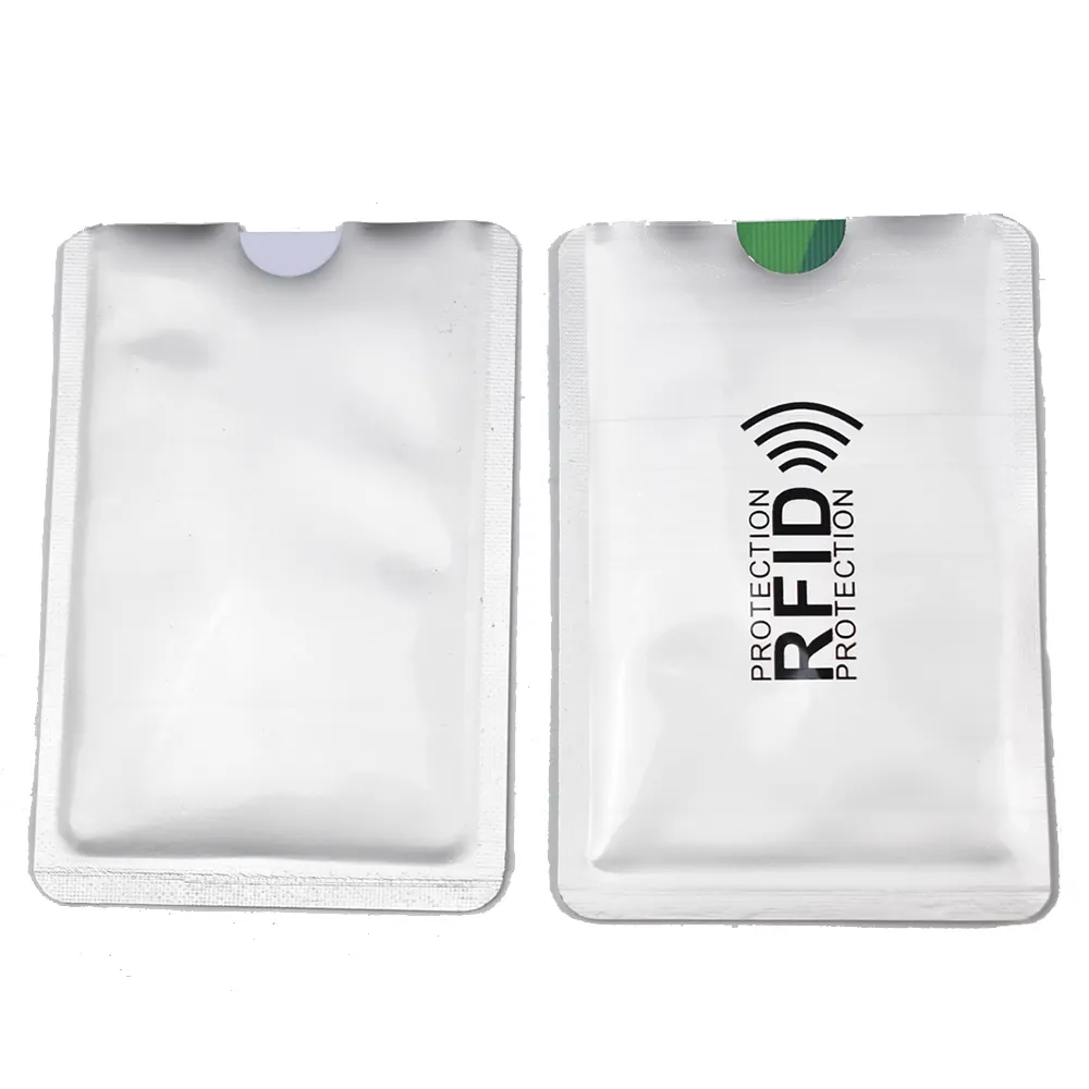 Kaart Rfid Blocking Mouwen Credit Kaarthouder Protector Anti-Skimming