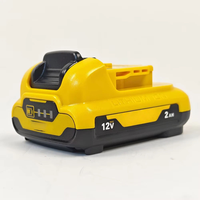 Batterie de remplacement Li-ion 12V 2.0Ah compatible avec les outils sans fil DW DCB127