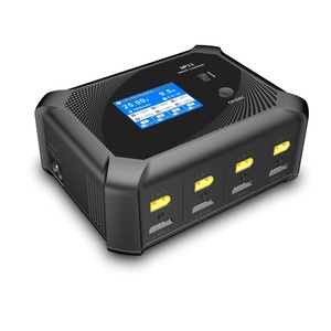 Chargeur intelligent 4 canaux 600W, 240W max par port, double entrée AC/DC, pour batteries LiPo, LiHV, NiMH, Pb - Product Image 1