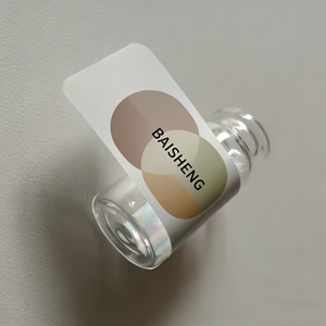 3ml and <strong>10ml</strong> <strong>Vial</strong> <strong>Label</strong> with Holographic Adhesive <strong>Sticker</strong> Roll Custom Printed for Medical or Supplement Bottle Packaging Use - Product Image 3
