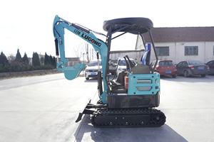Mini-excavatrice LUGONG LZ20 prête à l'emploi pour la <span class=keywords><strong>location</strong></span>, à valeur de revente élevée, avec châssis robuste et commandes intuitives - Product Image 3